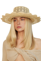 Cut-Out Straw Hat